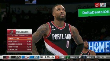 开云体育官网-里程碑变成“里程悲”，利拉德成队史得分王却糟绝杀